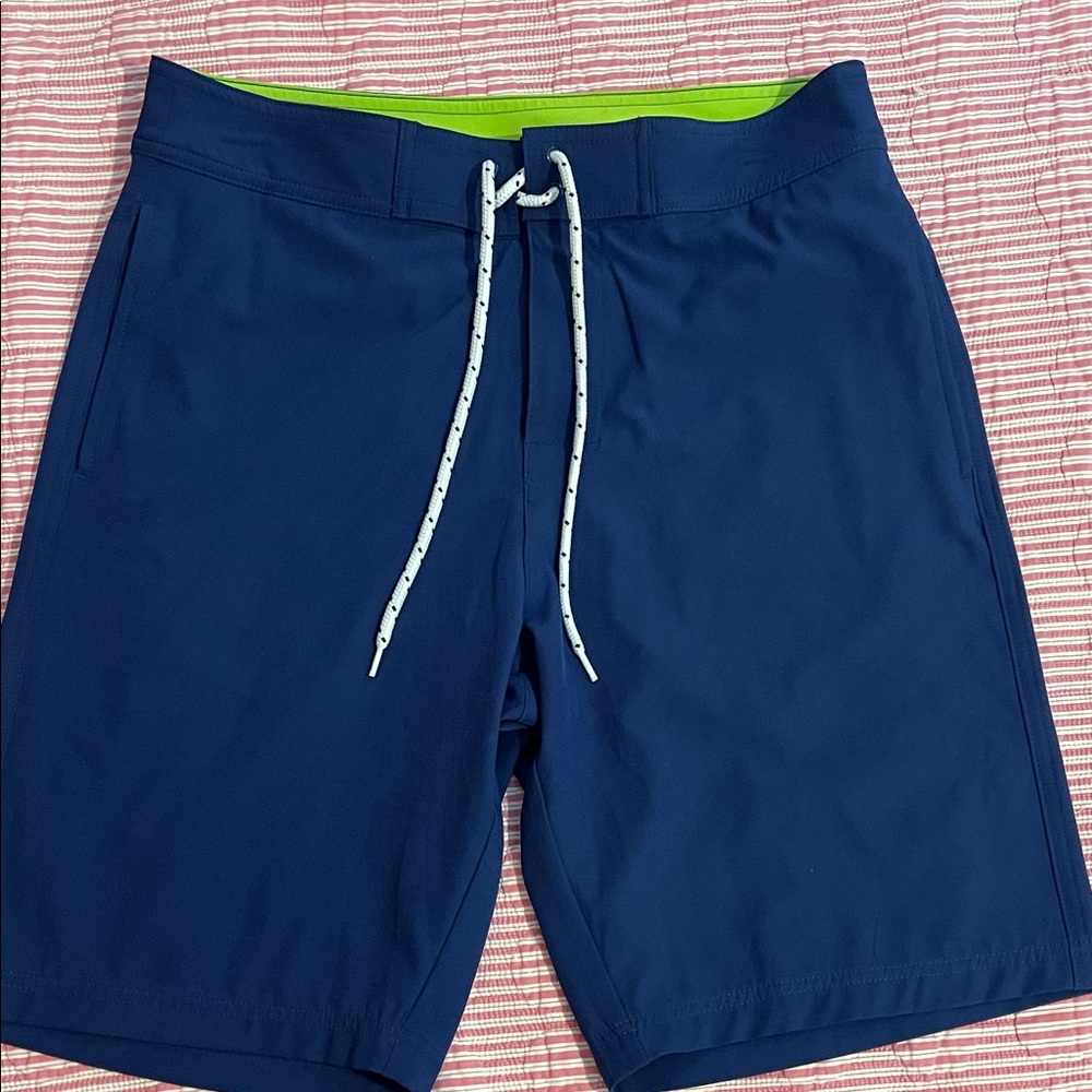 Amazon essentials Men's Blue Swim Shorts